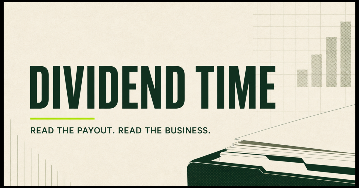 Dividend Time website preview