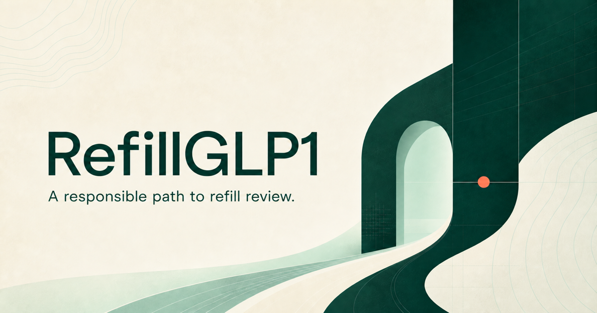 RefillGLP1 website preview